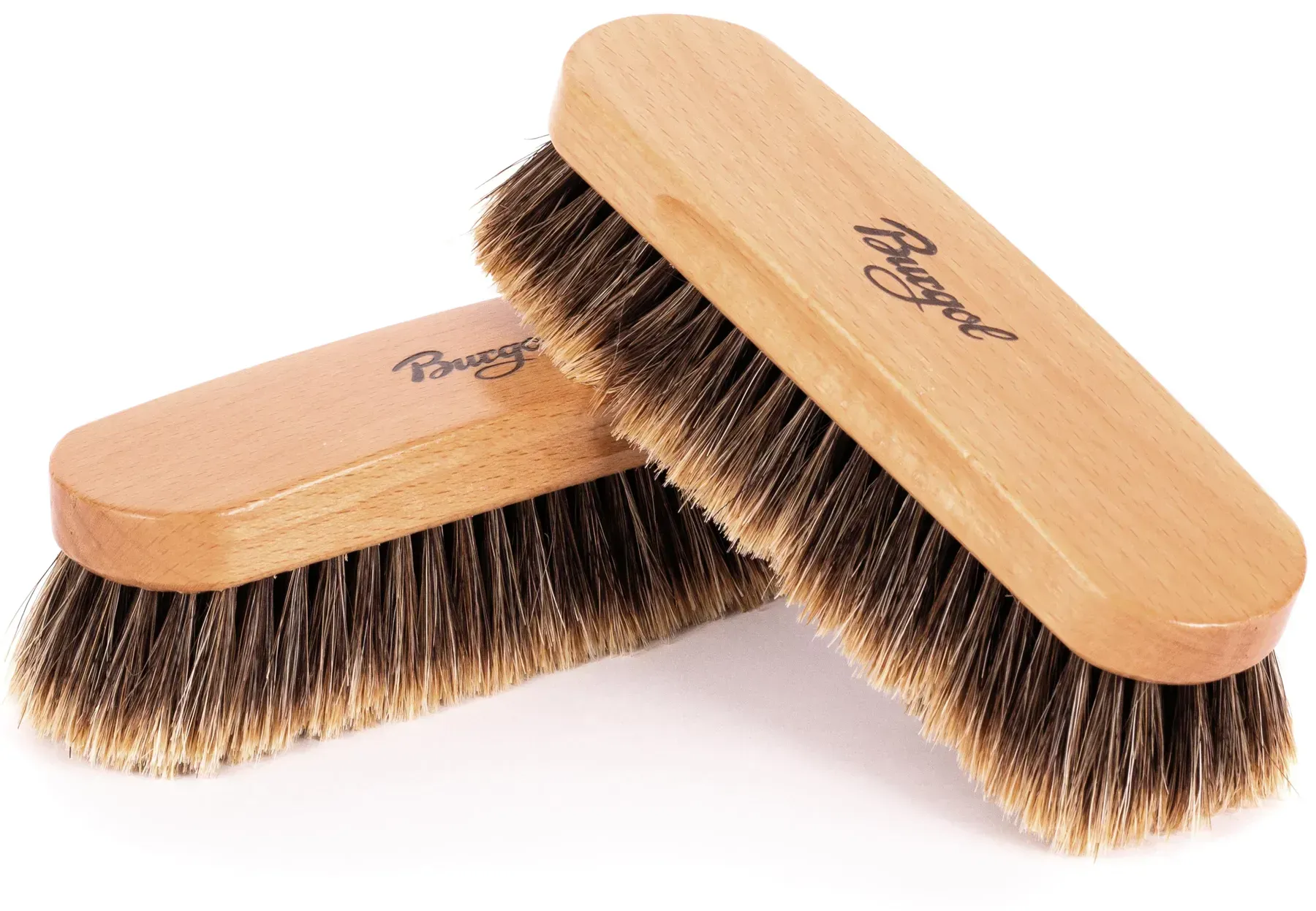 Щітка з розщепленого кінського волосся ручної роботи Burgol Viennese Horse Hair Brush